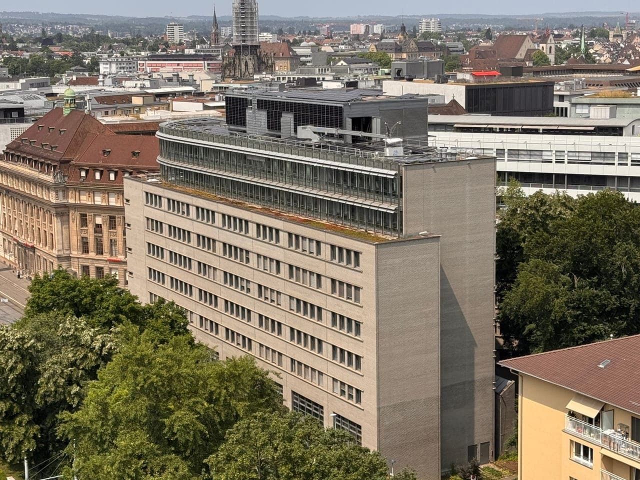 PAX-Gebäude Aeschenplatz – Flachdach-Sanierung – Basel